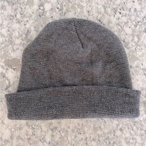 Charcoal Gray Beanie Hat